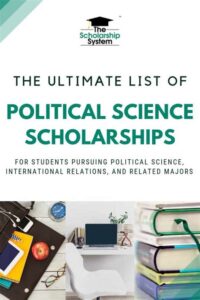 Scholarships for political science majors