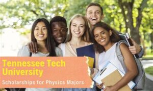 Scholarships for physics majors