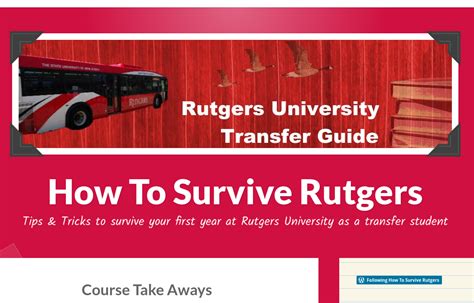 Rutgers University transfer process